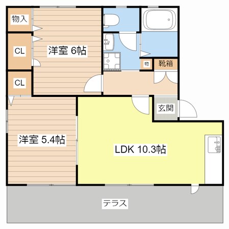 アーバンプラザの物件間取画像